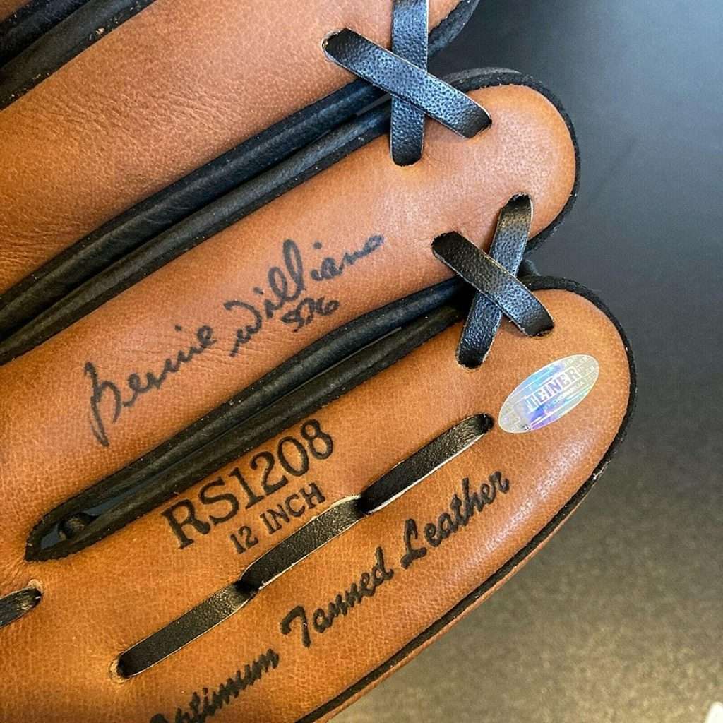 The most valuable signed baseball gloves of all time - Home for Athletics